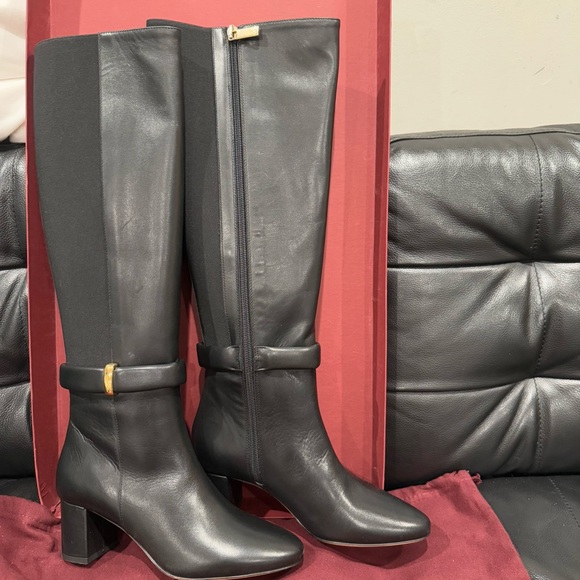 Bruno Magli Women's Paula Stretch Dress Boots - Picture 2 of 6